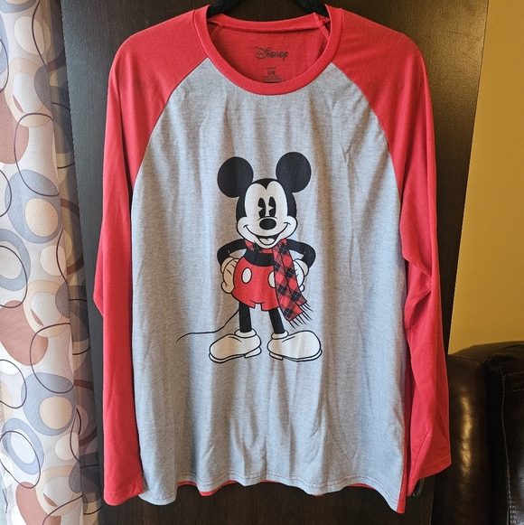 Mickey Mouse Red and Black Pajama Set - Picture 2 of 7